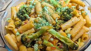 Pene Pasta con Brócoli Guisado cocinaconmercedespeneconbrocoli [upl. by Khano]