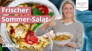 🍅 Frisch amp Leicht Orzo Salat  Thermomix® Rezept [upl. by Sirrom86]