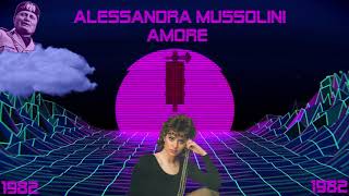 Alessandra Mussolini Amore 1982 Full Album but its fashwave [upl. by Elamef]