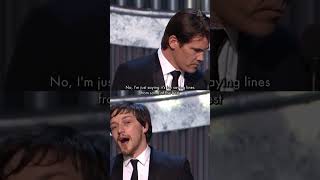 Josh Brolin amp James McAvoy Recite Iconic Film Lines at the Oscars [upl. by Whitebook]