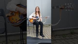 Wes Montgomery  Dnatural blues Arr by Emily Remler Bb blues guitar cover [upl. by Idmann]