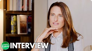 HOUSE OF GUCCI  Camille Cottin quotPaola Franchiquot Onset Interview [upl. by Boothman554]