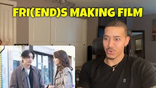 V ‘FRIENDS’ MV Making Film REACTION [upl. by Eniarda617]