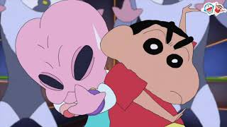 Shinchan New Movie in Hindi Alien Shriri  part 19  shinchan in hindi [upl. by Nuyh]