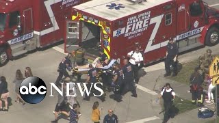 17 confirmed dead in Florida school shooting suspect in custody [upl. by Icram]