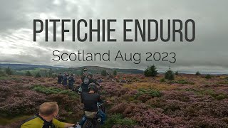 Pitfichie Race day  Aberdeenshire Enduro  Aug 2023  MTB [upl. by Oiligriv]