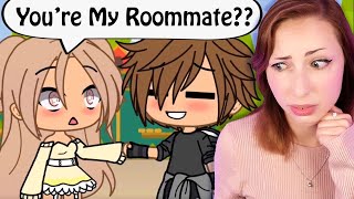 MY ROOMMATE IS MY CUTE FRIEND Gacha [upl. by Nuahsal921]