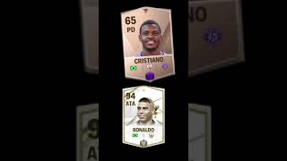 Cristiano vs Ronaldo fifa bellingham fcmobile footballmobile icon football fifamobile [upl. by Airdnaed]