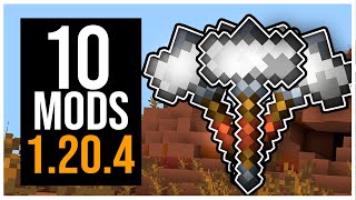 TOP 10 Mods que debes tener para minecraft 1204  3 [upl. by Hobbs]