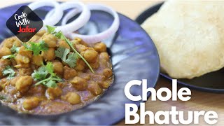 Chole Bhature Recipe  Cook With Jafar [upl. by Nauqat162]