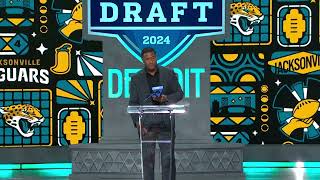 Jaguars Select Jarrian Jones With No 96 Pick in 2024 Draft [upl. by Bouley494]