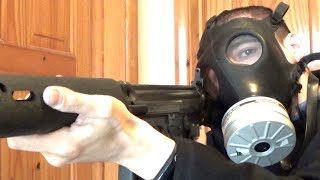 Prepper review Shalon 4a1 Gas Mask [upl. by Odanref]