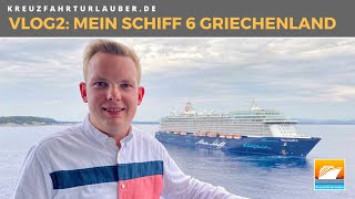 VLOG2 Griechische Inseln mit der Mein Schiff 6  Korfu und Flottentreffen auf See  TUI Cruises [upl. by Dustan]