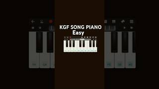 KGF SONG PIANO EASY [upl. by Sumahs882]