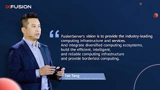 Tangs Quote in Fusion Leads Evolution FusionServers vision [upl. by Sussna]