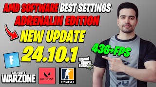 AMD Adrenalin Edition New update 24101 2024 FOR Best Setting Gaming [upl. by Parsons]