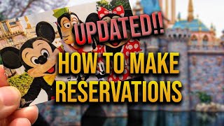 How to buy tickets to Disneyland and make reservations  UPDATED AND FIXED [upl. by Anne-Corinne]