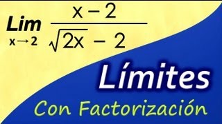 Limite con Factorizacion y Binomio Conjugado [upl. by Yhtommit245]