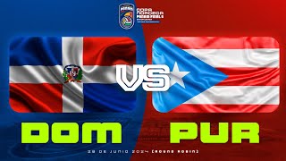 REPUBLICA DOMINICANA VS PUERTO RICO  COPA NORCECA PANAM FINAL SIX 2024 [upl. by Gillian974]