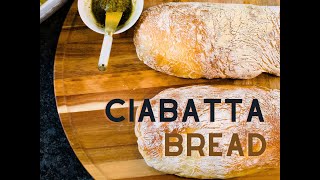 Crusty Artisan Ciabatta [upl. by Yesnel]