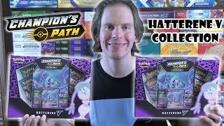 Champions Path Hatterene V Collection Opening [upl. by Ffej295]