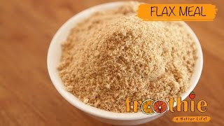 Flax Meal on Getting into Raw cooking with Zane [upl. by Ahsinotna]