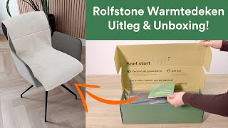 Rolfstone Warmtedeken uitleg Hoe werkt deze draadloze warmtedeken Unboxing 2024 [upl. by Ylenats283]