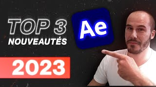 After Effects 2023  Top 3 des nouveautés [upl. by Refennej]