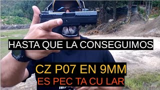 92 CZ P07  Calibre 9x19mm [upl. by Dang262]