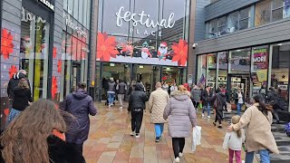 Festival Place Basingstoke Hampshire England UK  Best place for Christmas 🎄 Shopping [upl. by Gershon]