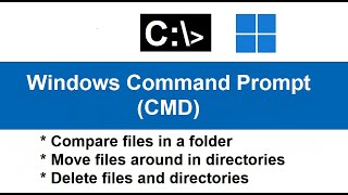 Compare copy and move files and folders using Command Prompt [upl. by Olmstead25]