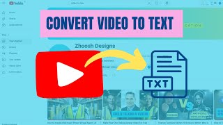 How to Transcribe a YouTube Video in Minutes EASY TUTORIAL 2024 [upl. by Idonah830]