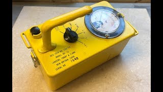 Civil Defense CD V715 Radiation survey Meter geiger counter [upl. by Jeritah233]