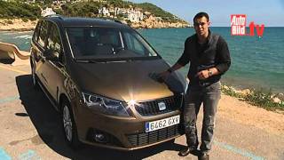 Seat Alhambra 20 TDI vs VW Sharan 20 TDI  Test Video Oeni [upl. by Tigirb]