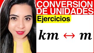 CONVERTIR KILOMETROS a METROS y METROS a KILOMETROS Ejemplos [upl. by Januarius679]