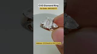 CVD Diamond Ring  Rose Gold Ring in Delhi Market  gold jewellery diamond diamondring trending [upl. by Adniram]