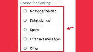 WhatsApp Block Person But Showing Reason For Blocking [upl. by Ardnuas]