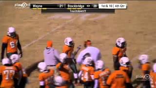 Stockbridge 3 Shammua Harold runs for a 30 yd TD [upl. by Mailliwnhoj]