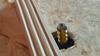 Wood Router Molding  Woodworking Vid1 [upl. by Pigeon]