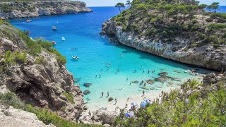 🎵 Deep House Drone 4K Footage 📍 Mallorca Beach Spain [upl. by Gladstone]