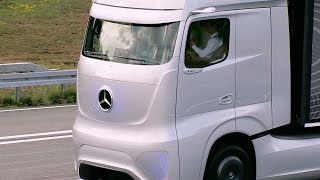 Autonomous MercedesBenz TRUCK Demonstration [upl. by Asilenna]