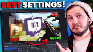 How To FIX Your Laggy Twitch Stream Best Encoder Bitrate Settings And More [upl. by Mulac]