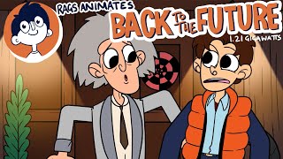 121 Gigawatts  Back to the Future Animated  Rags Animations [upl. by Kalinda]