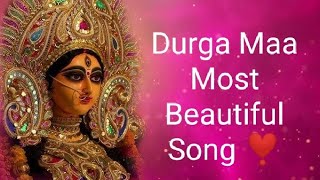 Durga Maa Most Beautiful Song ❣️bhajanmala8428 [upl. by Ardnat]