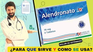 ALENDRONATO💊¿Qué es y para que sirve ¿DOLOR DE ESTÓMAGO  ¡Descubre todos los detalles [upl. by Terena179]