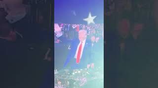 Presidentelect Trump walks into Madison Square Garden for UFC 309 shorts [upl. by Ailima]