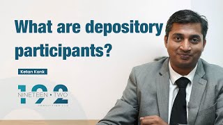 What is Depository Participant [upl. by Mazel296]