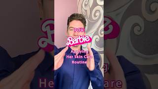 POV Barbie Applying Her Skin Care Routine 🎀 Barbie BarbieMovvie BarbieDoll SkinCareRoutine [upl. by Nissy]