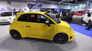 Abarth 695 Biposto record  Limited Edition 133 pieces worldwide  190PS at Auto Zürich 2015 [upl. by Starkey604]