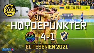 12 serierunde 2021  BodøGlimt  Stabæk 41  Høydepunkter 2021 [upl. by Scharff]